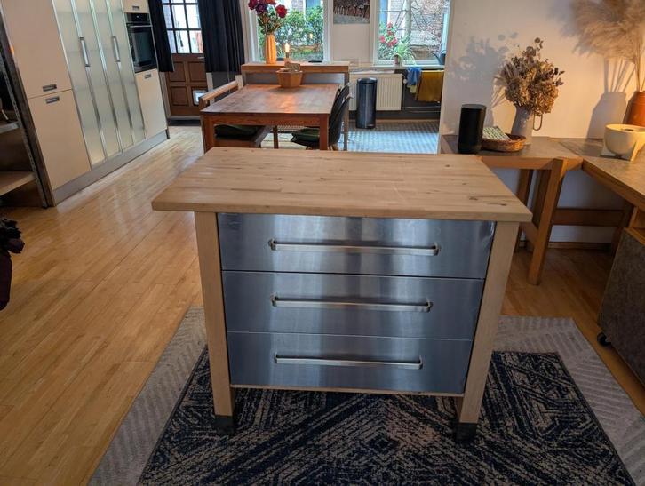 Keukenmeubel vrijstaand, Huis en Inrichting, Keuken | Keukenelementen, Zo goed als nieuw, Minder dan 100 cm, 100 tot 150 cm, 50 tot 75 cm