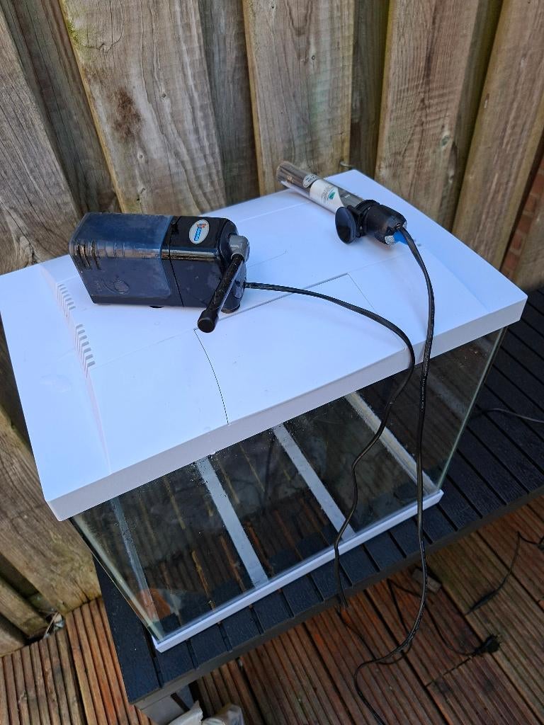 Aquarium, Dieren en Toebehoren, Vissen | Aquaria en Toebehoren, Ophalen, Zo goed als nieuw, Leeg aquarium, Superfish