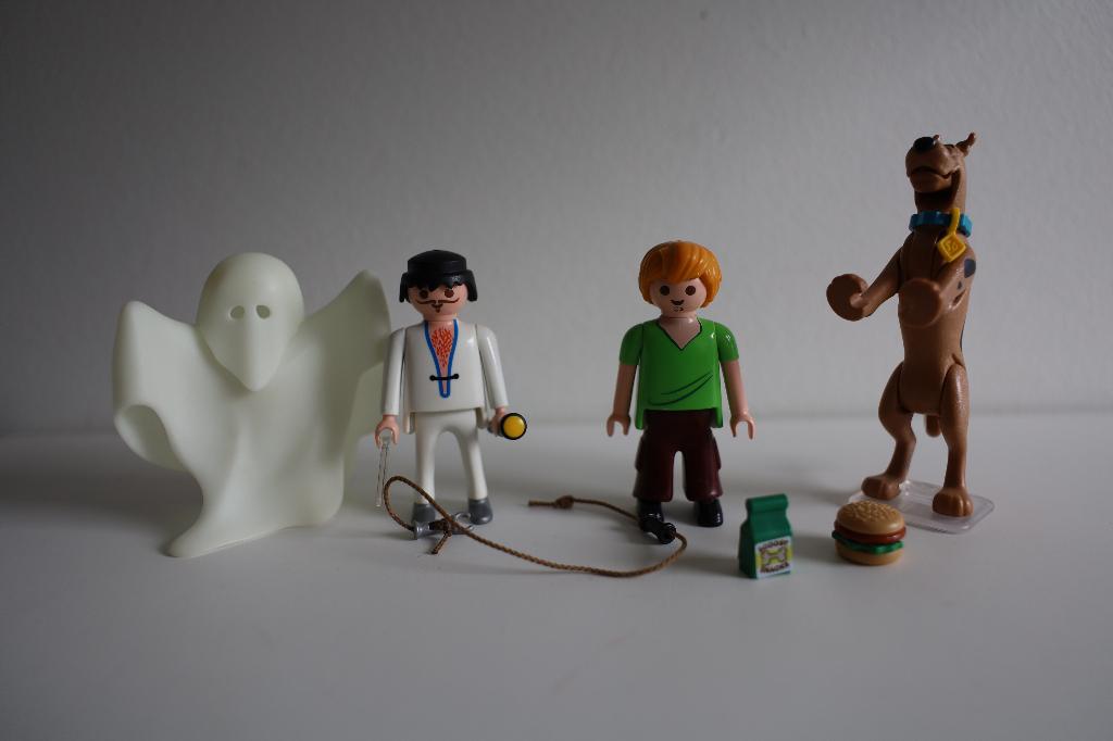 PLAYMOBIL SCOOBY-DOO! Scooby & Shaggy met geest - 70287, Ophalen of Verzenden, Zo goed als nieuw, Complete set