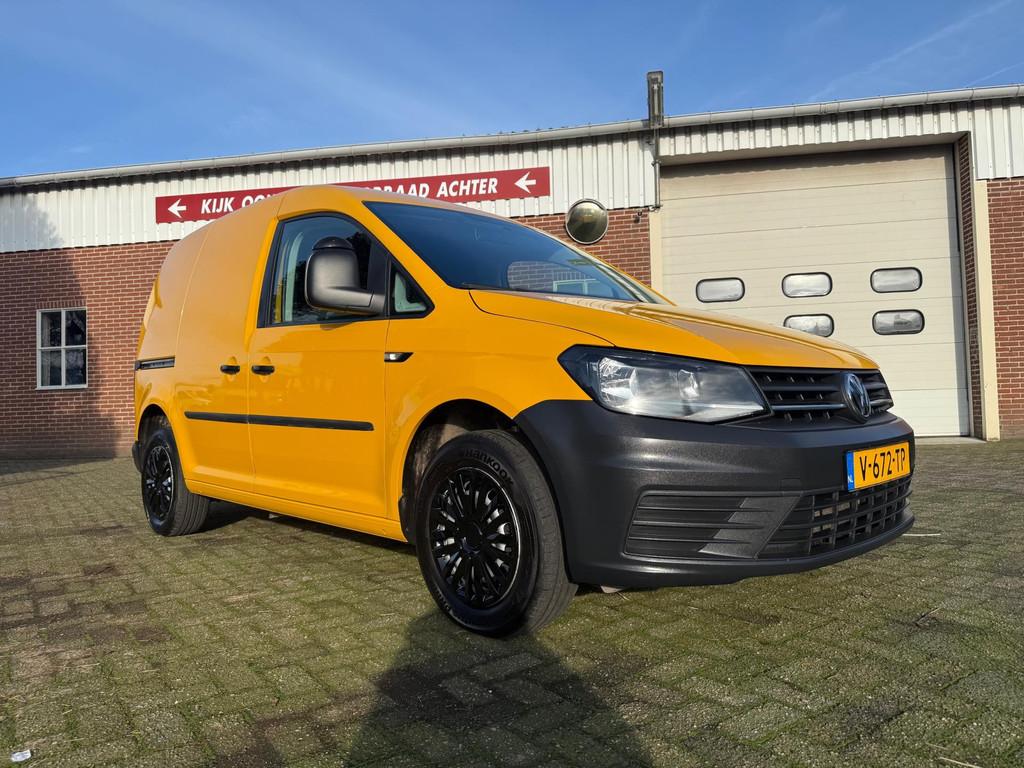 Volkswagen Caddy 2.0 TDI Trendline airco cruise euro 6, Auto's, Gebruikt, Volkswagen, Bedrijf, 2 stoelen