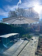 Parasol ecru 3m, Tuin en Terras, Parasols, Ophalen, 2 tot 3 meter, Zweefparasol, Verstelbaar