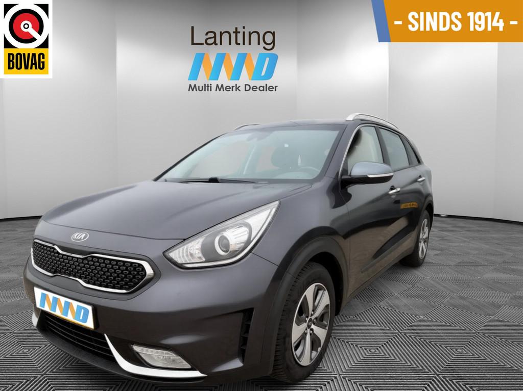 Kia Niro 1.6 GDi Hybrid DynamicLine, Auto's, Stof, Gebruikt, Met garantie (alle), Origineel Nederlands