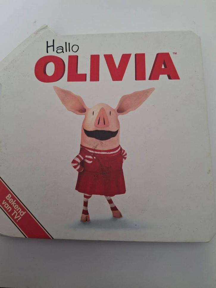 Patrick Spaziante - Hallo Olivia, Boeken, Kinderboeken | Kleuters, Zo goed als nieuw, Fictie algemeen, 4 jaar, Jongen of Meisje