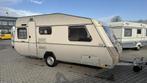 Kip Grey Line 48 T bouwjaar 1990 met voortent, Caravans en Kamperen, Caravans, Overige typen, Standaardzit, Kip, Bedrijf