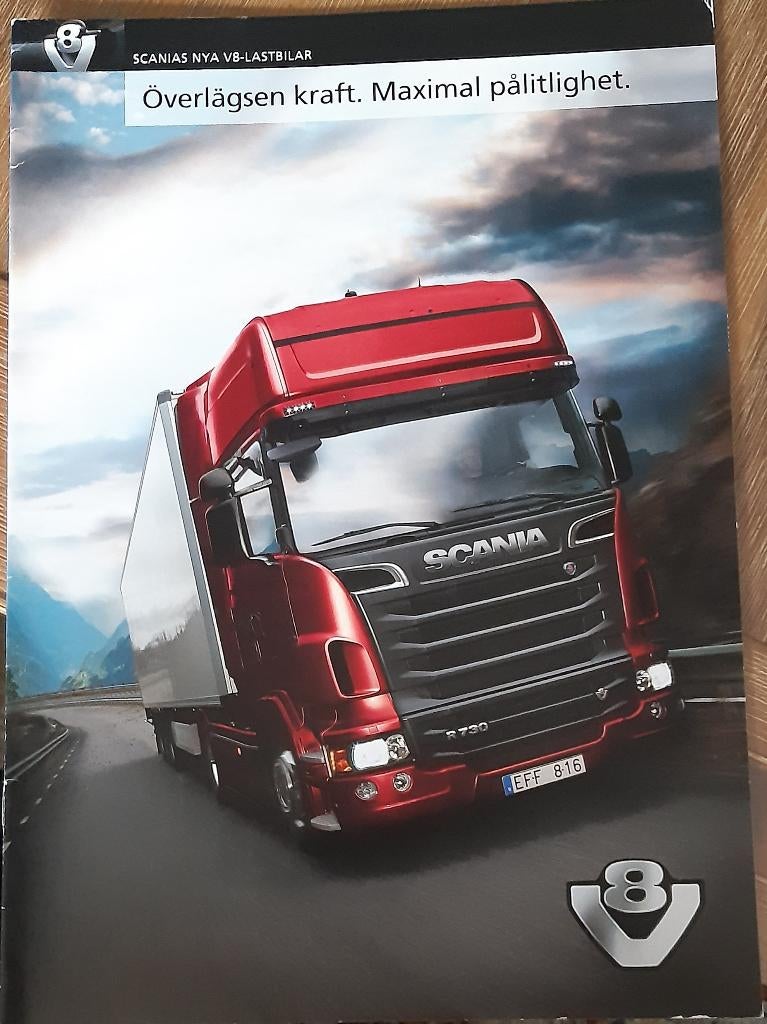 SCANIA FOLDER ZWEEDS, Ophalen of Verzenden, Nieuw