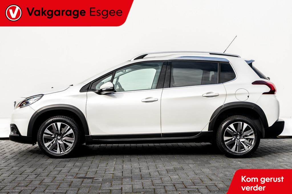 Peugeot 2008 1.2 110 PureTech Allure | 1 e eigen | Clima | H, Stof, Met garantie (alle), Origineel Nederlands, Bedrijf