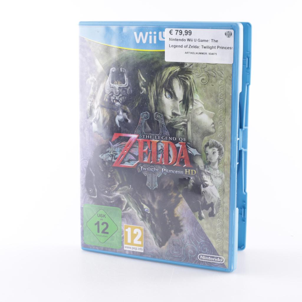 Nintendo Wii U Game: The Legend of Zelda: Twilight Princess, Nintendo, Zo goed als nieuw, Support@nintendo.com, 11-1 Hokotate-cho, Kamitoba, Minami-ku
Kyoto 601-8501
Japan