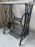 Singer naaitafel onderstel, Ophalen