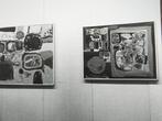 Henny Riemens Foto Corneille Cobra expositie jaren 50, Ophalen of Verzenden
