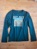 Tom Tailor Groen Shirt Lange Mouwen Maat S 100% Katoen, Tom Tailor, Ophalen of Verzenden, Zo goed als nieuw, Groen