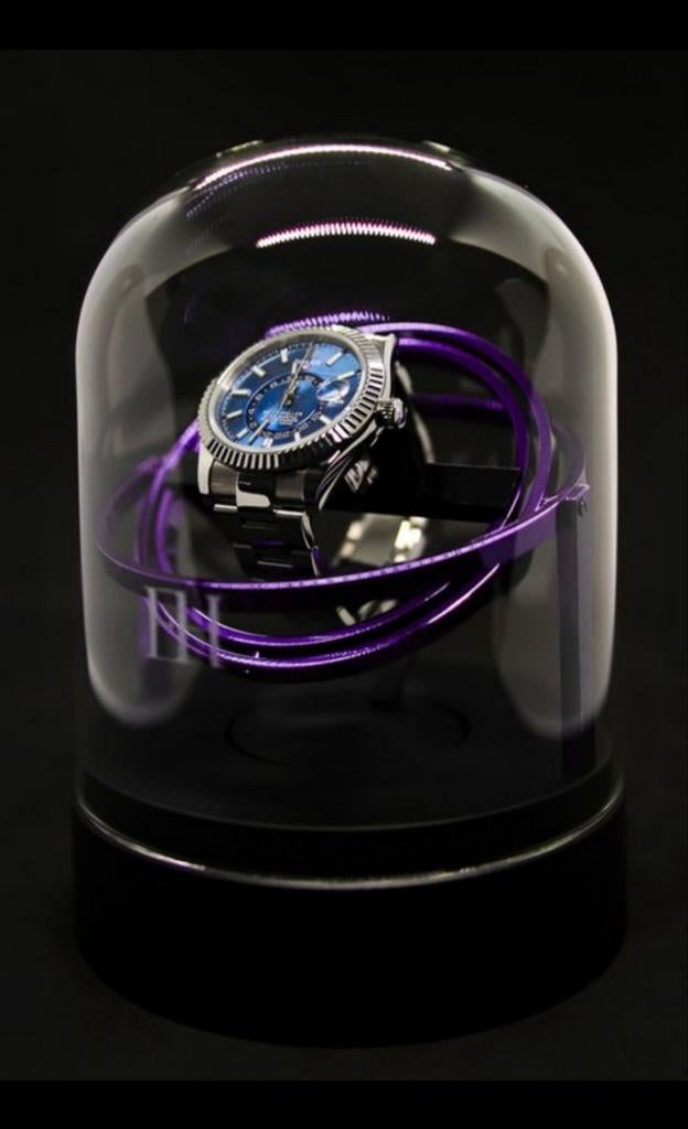Elbrus Horology The Voyager Purple Limited Edition, Sieraden, Tassen en Uiterlijk, Ophalen of Verzenden, Nieuw, Staal, Overige merken