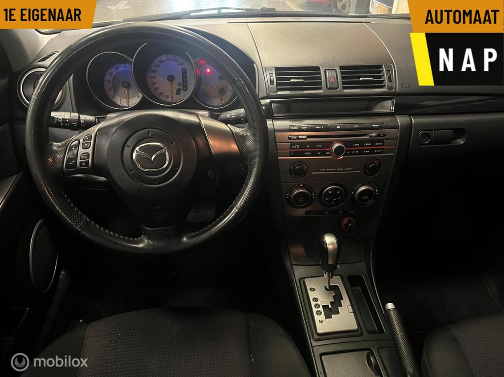Mazda 3 1.6 S-VT Business Edition 1e Eigenaar-NAP-Automaat, Stof, Gebruikt, Zwart, 4 cilinders