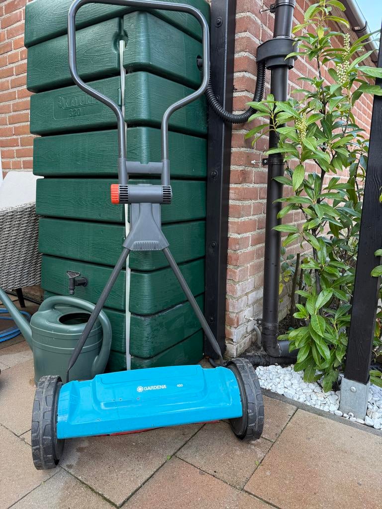 Gardena Kooigrasmaaier Hand - Gebruikt, in goede staat, Kooimesmaaier, Ophalen, Gebruikt, Handgrasmaaier