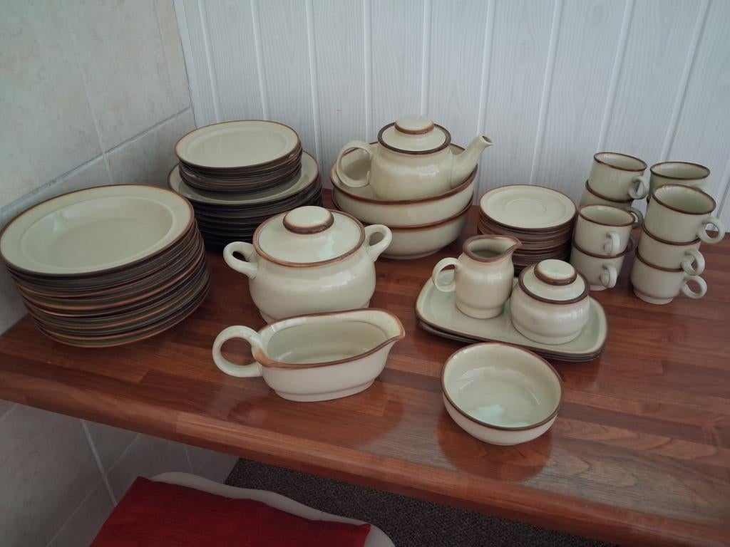 PagnossinTreviso beige met bruin, Ophalen of Verzenden