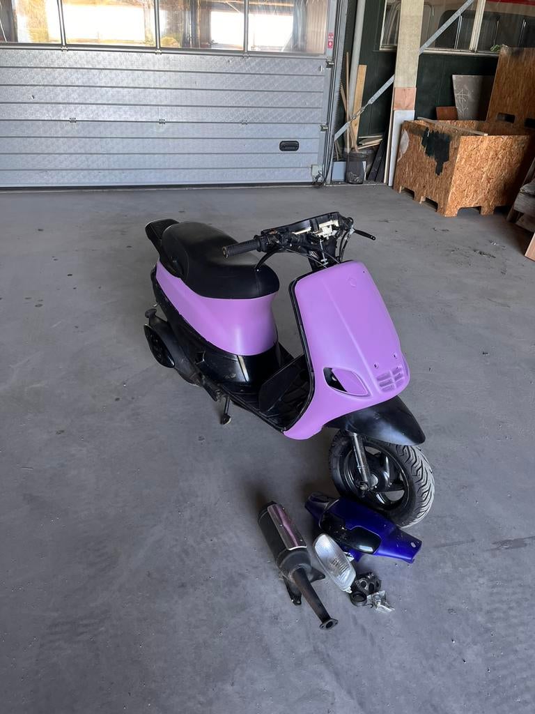 Zip type 2 70cc WOK!, Fietsen en Brommers, Scooters | Piaggio, Ophalen of Verzenden, Zo goed als nieuw, Tweetakt, Zip