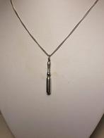 zilveren ketting met hanger, Met hanger, Verzenden, Zo goed als nieuw, Zilver