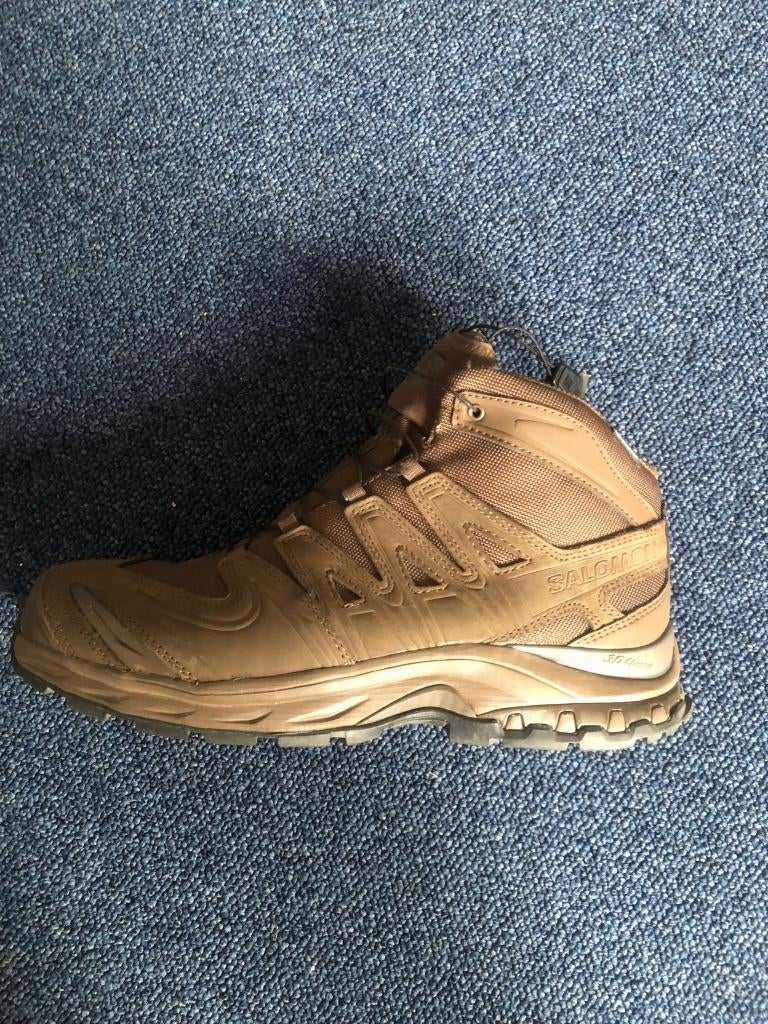 Salomon Forces XA Forces MID GTX EN Earth Brown, Kleding | Heren, Schoenen, Bruin, Nieuw, Ophalen of Verzenden, Wandelschoenen of Bergschoenen