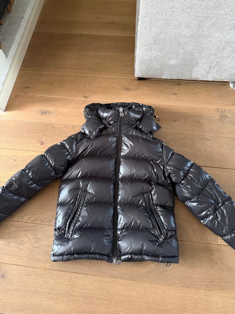 Moncler Maya jas zwart, Ophalen of Verzenden, Zo goed als nieuw, Overige maten, Zwart