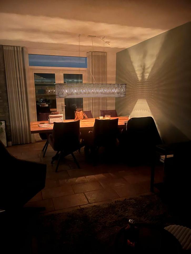 Luceplan harmonica lamp, Huis en Inrichting, Lampen | Hanglampen, Zo goed als nieuw, Minder dan 50 cm, Metaal, Stof, Ophalen