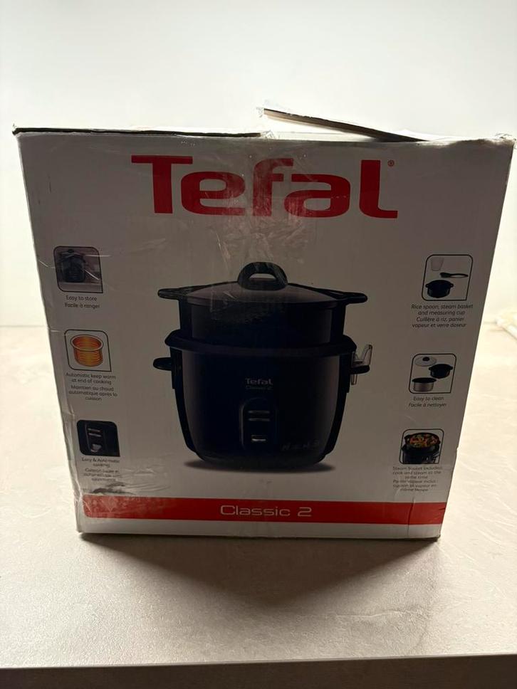 Tefal Classic 2 rijstkoker, Witgoed en Apparatuur, Rijstkokers, Nieuw, Ophalen of Verzenden