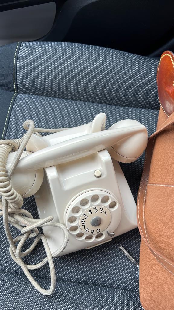 Vintage antieke telefoon, Antiek en Kunst, Ophalen of Verzenden