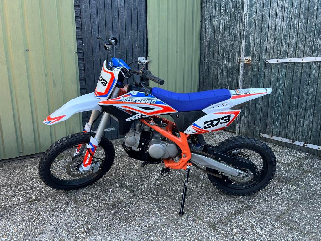 Pitbike gepard 125cc, Fietsen en Brommers, Minibikes, Midibikes en Pitbikes, Ophalen of Verzenden, Zo goed als nieuw, Pitbike