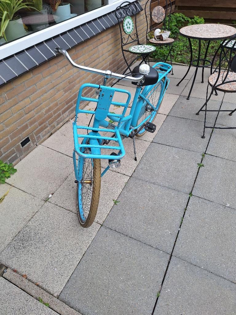 Meisjes fiets, Fietsen en Brommers, Fietsen | Meisjes, POPAL, Ophalen of Verzenden, Handrem, Gebruikt