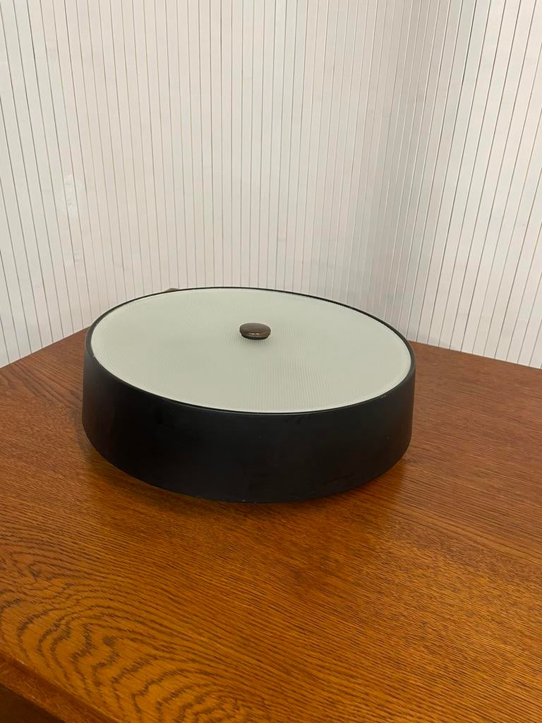 Stilnovo lamp gemerkt vintage jaren 50 metaal, Huis en Inrichting, Lampen | Overige, Ophalen, Gebruikt, ., 2de hands