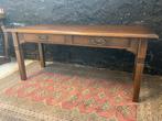 Vintage tafel sidetable salontafel teak antieke uitstraling, Ophalen