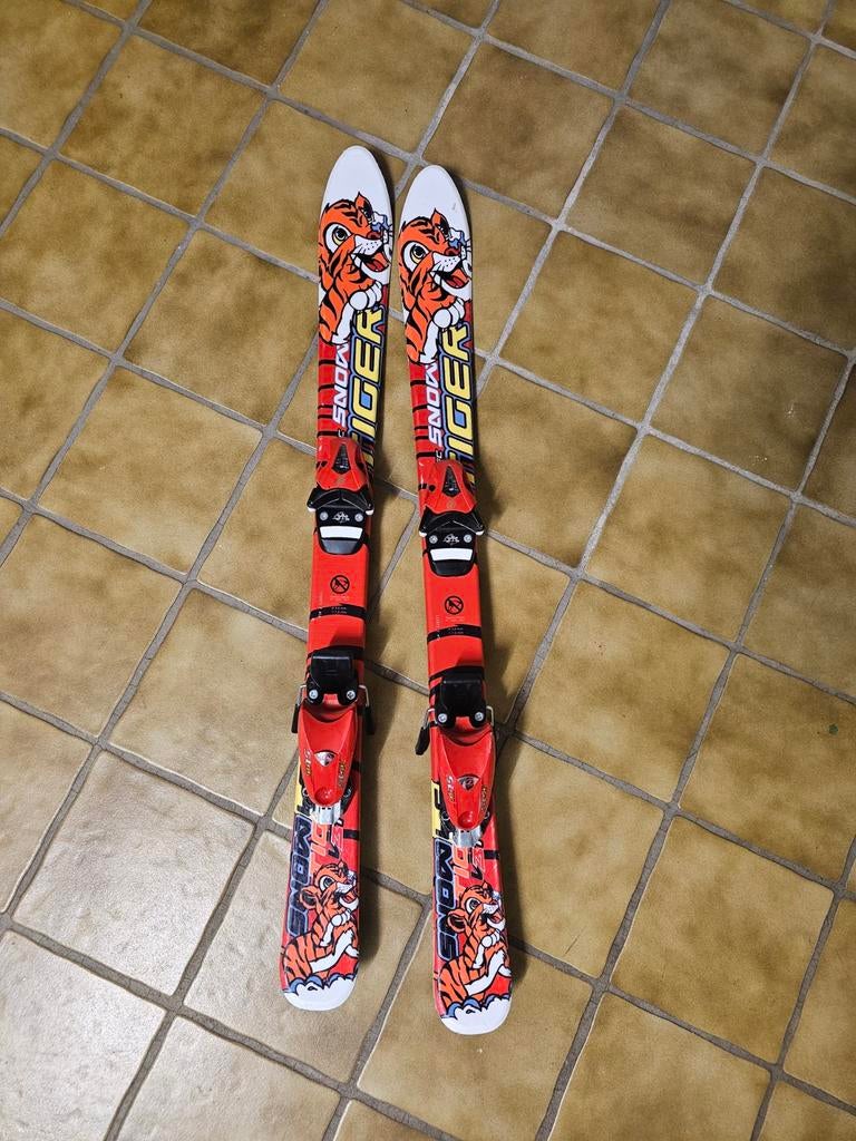 Fischer kinder ski's 100cm met Salomon bindingen, 100 tot 140 cm, Ophalen of Verzenden, Carve, Skiën