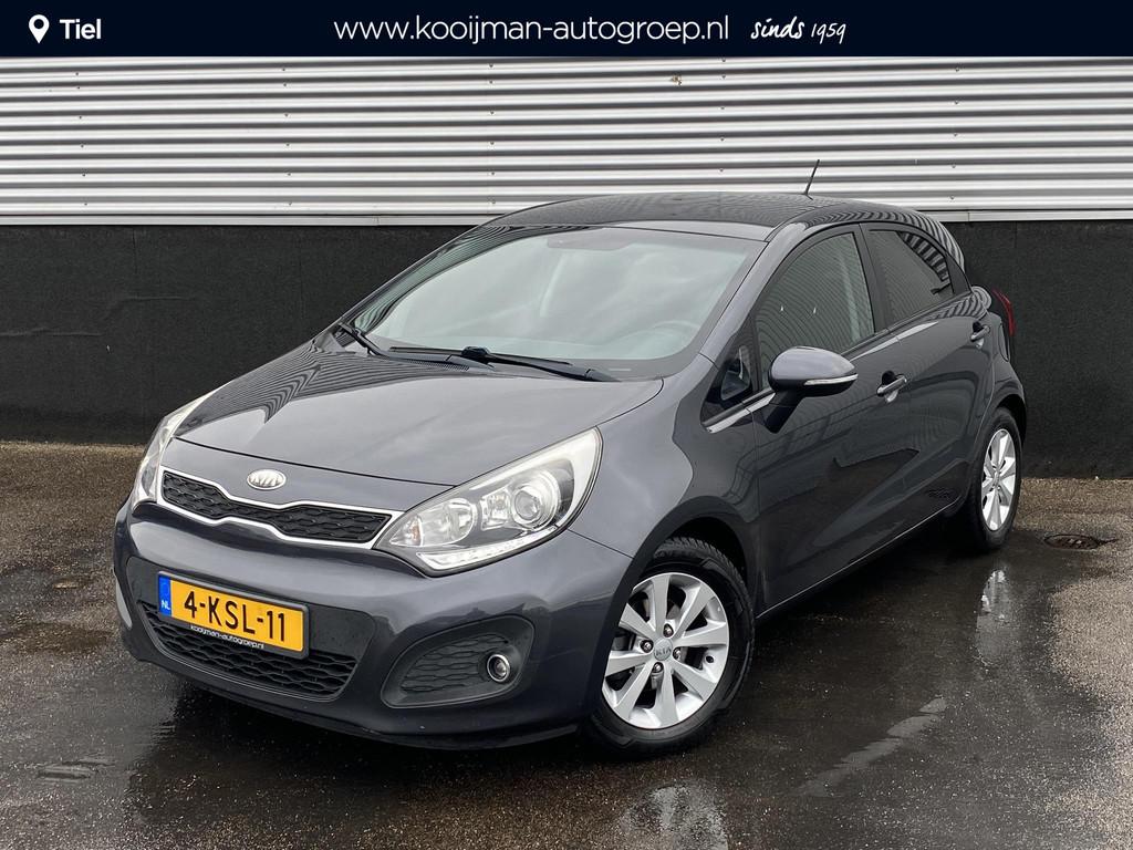 Kia Rio 1.2 CVVT Super Pack Navigatie, airconditioning, park, Auto's, Kia, Euro 5, 4 cilinders, Parkeersensor, Origineel Nederlands