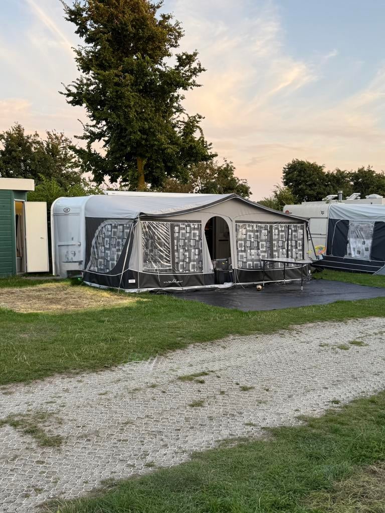 Walker pioneer voortent met walker luifel 1 keer gebruikt, Caravans en Kamperen, Tenten, Ophalen, Gebruikt, Meer dan 6