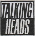 Talking Heads stoffen opstrijk patch embleem, Ophalen of Verzenden, Nieuw, Kleding