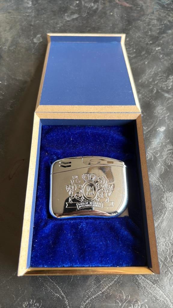 Philip Morris gasaansteker, Verzamelen, Ophalen of Verzenden, Zo goed als nieuw, Aansteker