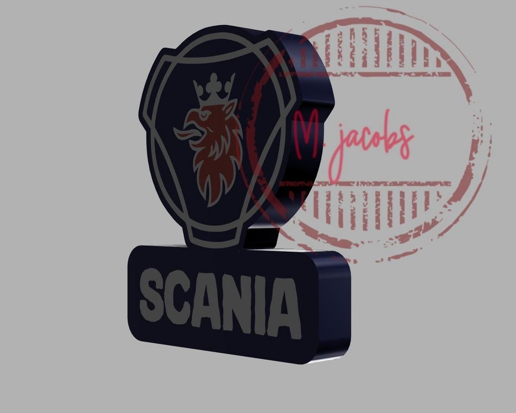 Scania lichtbak met LED verlichting, Verzamelen, Ophalen of Verzenden, Nieuw, Lichtbak of (neon) lamp