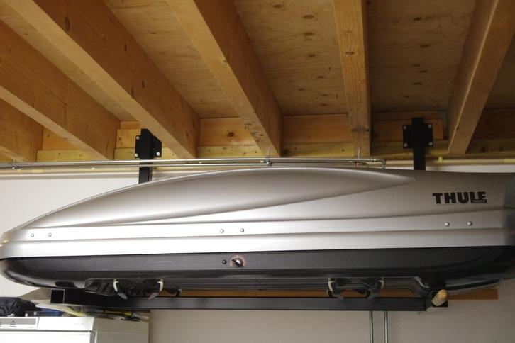 Te huur dakkoffer Thule Atlantis 780 (evt. + dakdragers), Auto diversen, Dakkoffers, Gebruikt, Ophalen