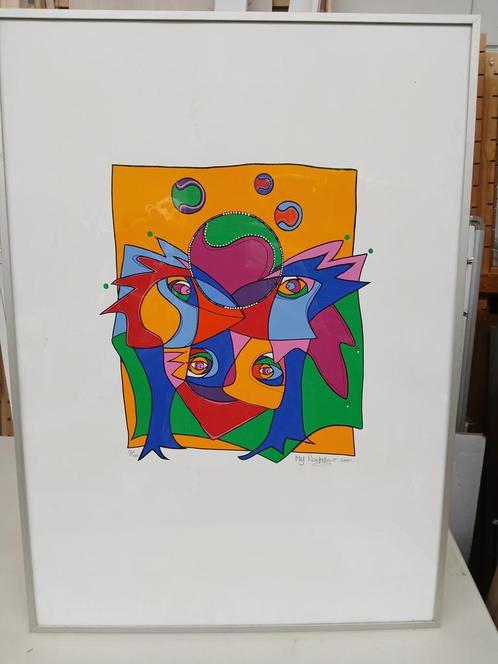 Zeefdruk Naerbout.WD-026, Antiek en Kunst, Kunst | Litho's en Zeefdrukken, Ophalen