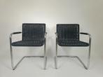 Vintage Spaghetti sledestoelen, Huis en Inrichting, Stoelen, Gebruikt, Bauhaus, ., Ophalen of Verzenden