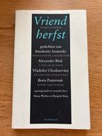 Vriend herfst - Russische poëzie, Ophalen of Verzenden, Gelezen, Meerdere auteurs