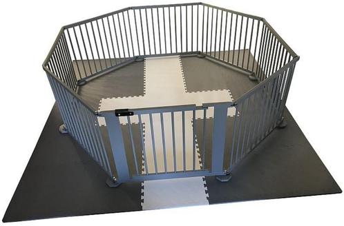 Grondbox / Playpen 7.3 meter inklapbaar (72cm / zwart)), Kinderen en Baby's, Boxen, Gebruikt, Overige vormen, Ophalen