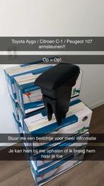Toyota Aygo, Citroen C1, Peugeot 107 Armsteun zwart, Auto-onderdelen, Interieur en Bekleding, Ophalen of Verzenden, Nieuw, Citroën