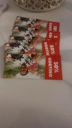 2x Walibi 50% kortingscode’s, Tickets en Kaartjes, Kortingskaart