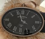 Riverdale Klok Ovaal - Circa 50 cm, Ophalen, Gebruikt, Analoog, Wandklok