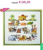 BORDUURPAKKET PERMIN NOAH’S ARK GROOT FORMAAT, Verzenden, Nieuw, Handborduren, Borduurpakket