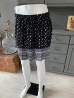 Leuk rokje van Janina maat 42 L, Douwenmaat 8-3 Meppel, Info@again.nu, Zwart, Maat 42/44 (L)