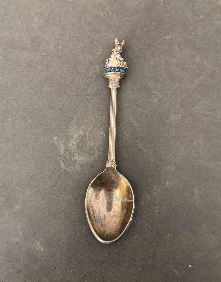 Theelepeltje Beatrix Potter, Antiek en Kunst, Antiek | Bestek, Ophalen of Verzenden