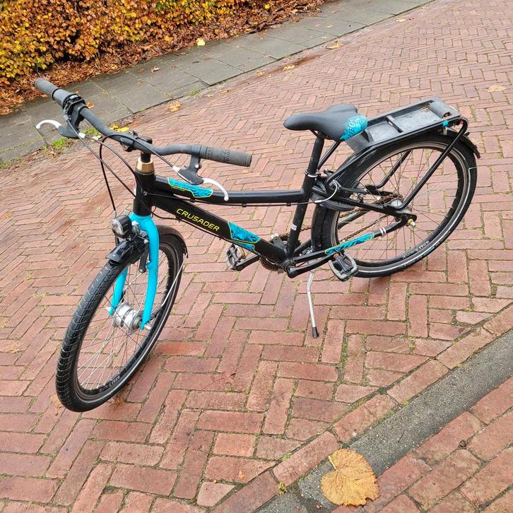 Puky Crusader 24 inch jongensfiets, Fietsen en Brommers, Fietsen | Dames | Damesfietsen, Gebruikt, Overige merken, (Extra) lage instap