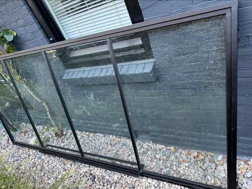 Stalen schuifdeur verkeerd ingemeten, Doe-het-zelf en Verbouw, Kozijnen en Schuifpuien, Zo goed als nieuw, Deurkozijn, Aluminium