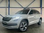 Skoda Kodiaq 2.0 TSI 4x4 Sportline Pano|360'|Alcantara|Vol, Automaat, Zwart, 1984 cc, Bedrijf