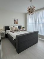Gloed nieuw Swiss Sense automatisch boxspring 160x200, Ophalen, Tweepersoons, Zo goed als nieuw, 200 cm